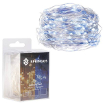 J&otilde;ulutuled Springos 5907719400419, 9.9 m, sinine, 100 LED