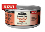 Kassi m&auml;rgtoit Acana Premium Pate Salmon & Chicken Recipe, kanaliha/l&otilde;he, 0.085 kg