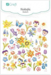 Kleebis DallPrint Flowers, lapselik, 24 cm, 10 cm mitmev&auml;rviline