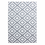 Vaip sise Ayyildiz Plus Geometric, valge v./hall v., 370 cm x 280 cm