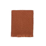 Pleed Domoletti Waffle YF221011-orange, oranž v., 138 cm x 158 cm