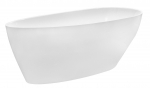Vann, teisaldatav Besco Goya, 72 cm x 170 cm x 61 cm, valge