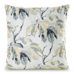 Dekoratiivpadjap&uuml;&uuml;r JKQ-01, valge/sinep/hall, 40 cm x 40 cm