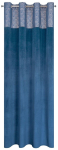 &Ouml;&ouml;kardin ZKLU-03, &scaron;ampanja v./s&uuml;gavsinine v., 140 cm x 250 cm