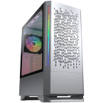 Arvuti korpus Cougar Gaming MX430 Air RGB, l&auml;bipaistev v./valge v.