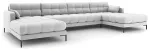 Diivan Micadoni Home Mamaia Panoramic, helehall v., 383 x 185 cm x 75 cm