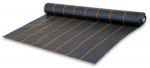 Umbrohuvastane agrotekstiil Bradas, must, 100 m x 0.6 m, 90 g/m&sup2;