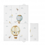 Arendav matt Ceba Baby Balloons, 60 cm x 40 cm, pruun v./valge v./helesinine v.
