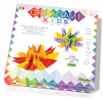 Paberkujukeste valmistamise komplekt Creagami Origami Kids, punane/kollane/roheline