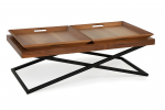 Kohvilaud Kalune Design Towly, p&auml;hklipuu v., 120 cm x 60 cm x 42 cm