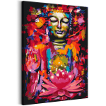 Maalimine numbrite j&auml;rgi Artgeist Feng Shui Buddha MA_0670, mitmev&auml;rviline, 40 x 60 cm