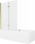 Vann seinaga, sisseehitatav Mexen Cube, 180 cm x 80 cm x 39 cm, ristk&uuml;lik, valge