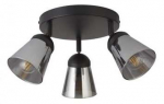 Valgusti lagi Searchlight Mega 3Lt Round, E14, 3 x 40 W, must v.