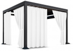 Paviljoni kardin ZMOT-10, 155 x 250 cm, valge v.