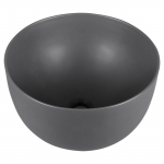 Vannitoa kraanikauss, keraamiline, 40 cm x 40 cm x 24 cm, tumehall