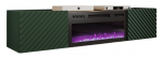 TV-laud Cama Meble Onda, roheline v., 180 cm x 40 cm x 39 cm