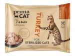 Kassi m&auml;rgtoit Prima Cat Turkey, 0.085 kg x 4 tk