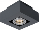 Valgusti lagi Italux Casemiro IT8002S1-BK/AL, GU10, 1 x 50 W, must v.