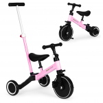 Kolmerattaline jalgratas EcoToys 2in1, roosa v.