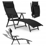 &Otilde;ue lamamistool MultiGarden, must v., 180 cm x 64 cm x 66 - 94.5 cm