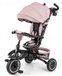 Kolmerattaline jalgratas Milly Mally Stanley Rubber New Pink, must v./roosa v.