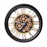 Kellaaeg 19, must v., 54 cm x 54 cm