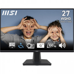Monitor MSI PRO MP275QDE, IPS, 100 Hz, WQHD, 27"