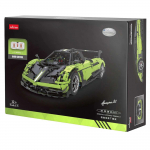 Konstruktor, auto Rastar Pagani Huayra 97900-G, 2899 tk, must v./roheline v.