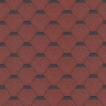 Bituumenplaadid Timbela H-RED, punane v.