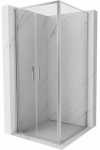 Du&scaron;ikabiin Mexen Exo 814-070-070-01-00, ruudukujuline, aluseta, 70 cm x 70 cm x 200 cm