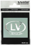 Autokleeps Avisa LV, 6 cm x 4 cm