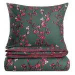Voodipesukomplekt Homla Hollyberry 758935, roheline v., 70 x 80 cm, 160 x 200 cm