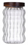 Kuivaine konteiner Bonbon THK-093858, 0.7 l, l&auml;bipaistev/pruun