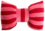 J&otilde;ulu dekoratiivne padi Homla Pinky Bow, punane v./roosa v., 45 cm x 35 cm