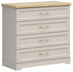 Kummut Anga, beež v./mauvella oak v., 89.5 cm x 44 cm x 94 cm