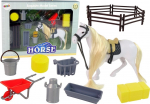 M&auml;ngukujuke, koos tarvikutega, hobune Lean Toys, mitmev&auml;rviline