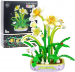 Konstruktor Lean Toys Plant Series Narcissus, 623 tk, mitmev&auml;rviline
