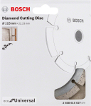 Teemantketas Bosch Eco Universal, 115 mm x 22.23 mm x 2 mm
