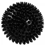 Massaažipall, 10 cm, must v.