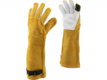 T&ouml;&ouml;kindad nahast Flo 74144, t&auml;iskasvanutele, kollane v., 10