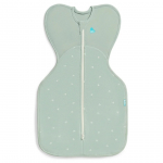 &Otilde;huke magamiskott beebile Love To Dream Swaddle UP 1.5T Stretch, roheline v., 62 cm x 35 cm