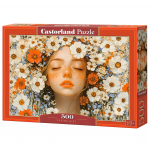 Pusle Castorland Spring Girl 54183, 33 cm x 47 cm, 500 tk, mitmev&auml;rviline