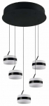 Valgusti lagi Trio Dios, LED, 2300 - 4000 &deg;K, 5 x 8 W, valge v./must v.