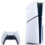 Kahjustatud pakendiga toode. M&auml;ngukonsool Sony PlayStation 5 Slim D, 1 TB, valge l&auml;ikiv v.