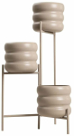Kahjustatud pakendiga toode. Lillepoti alus Homla Buuble 244167, 36 cm x 25 cm x 60 cm