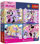 Pusle 4in1 Trefl Magical Moments, 28 cm x 20 cm, 352 tk