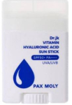 P&auml;evituse hooldusvahend keha jaoks/tooted n&auml;ole PaxMoly Dr.jk Vitamin Hyaluronic Acid Sun Stick SPF50+, 22 g