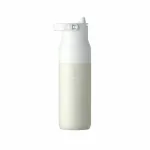 Veepudel Larq PureVis 2, valge v./beež v., roostevaba teras, 0.68 l