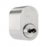 Lukusilinder Cisa OA715.03.0.1200.Pp, skandinaavia t&uuml;&uuml;pi (ovaalsed), 25 mm, kroom