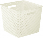 Kandekorv Curver, beež v., 32.5 x 32.5 x 28 cm